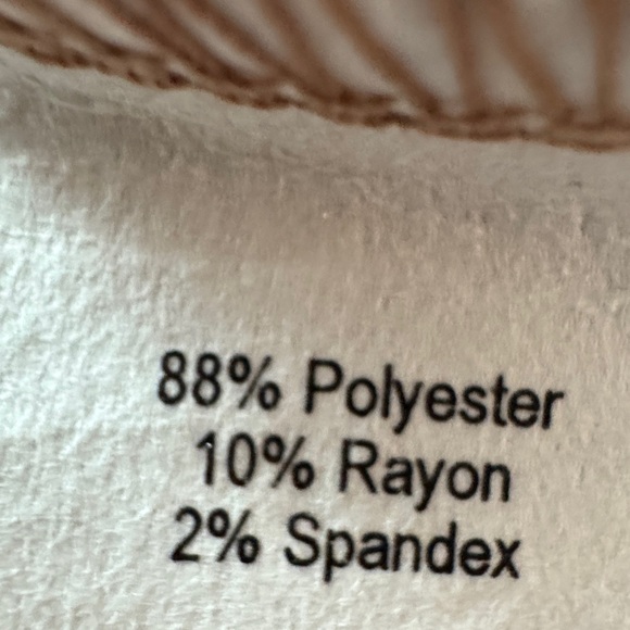 662:  GILLI NWT SET CAMEL MOCHA (GL) - Picture 3 of 3